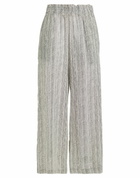 Alessia Santi Womens Pants in Black