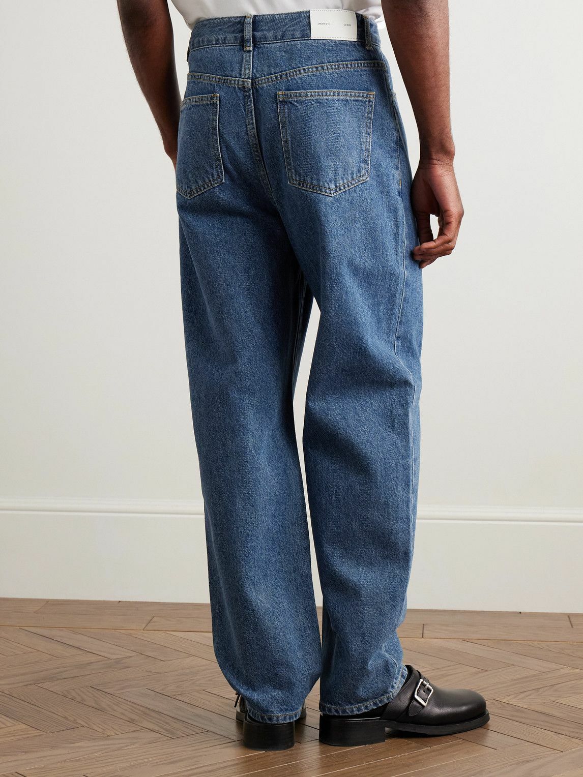Amomento - Straight-Leg Jeans - Blue