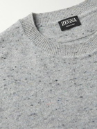 Zegna - Cashmere-Blend Sweater - Gray