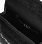 Balenciaga - Logo-Embroidered Canvas Messenger Bag - Black