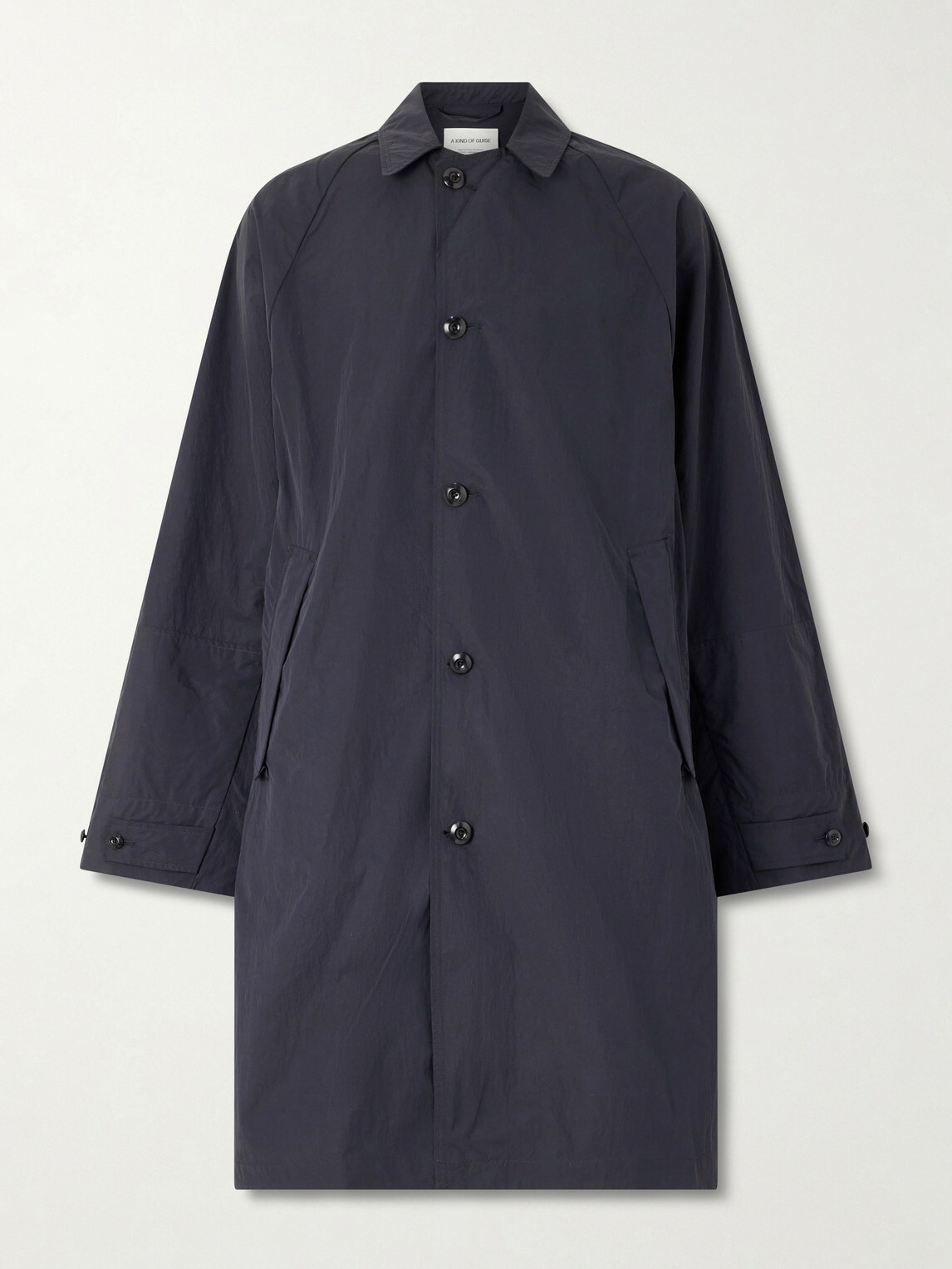 A Kind Of Guise - Serrara Mac Recycled Taffeta Coat - Black