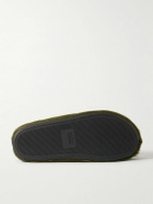 Marni - Fussbett Calf Hair Slippers - Green