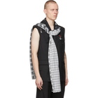 C2H4 Black My Own Private Planet Alternate Scarf Variant Tailored Vest