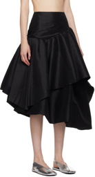 Kika Vargas SSENSE Exclusive Black Abella Midi Skirt