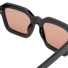 Le Specs Impossible Sunglasses in Black/Cinnamon Tint 