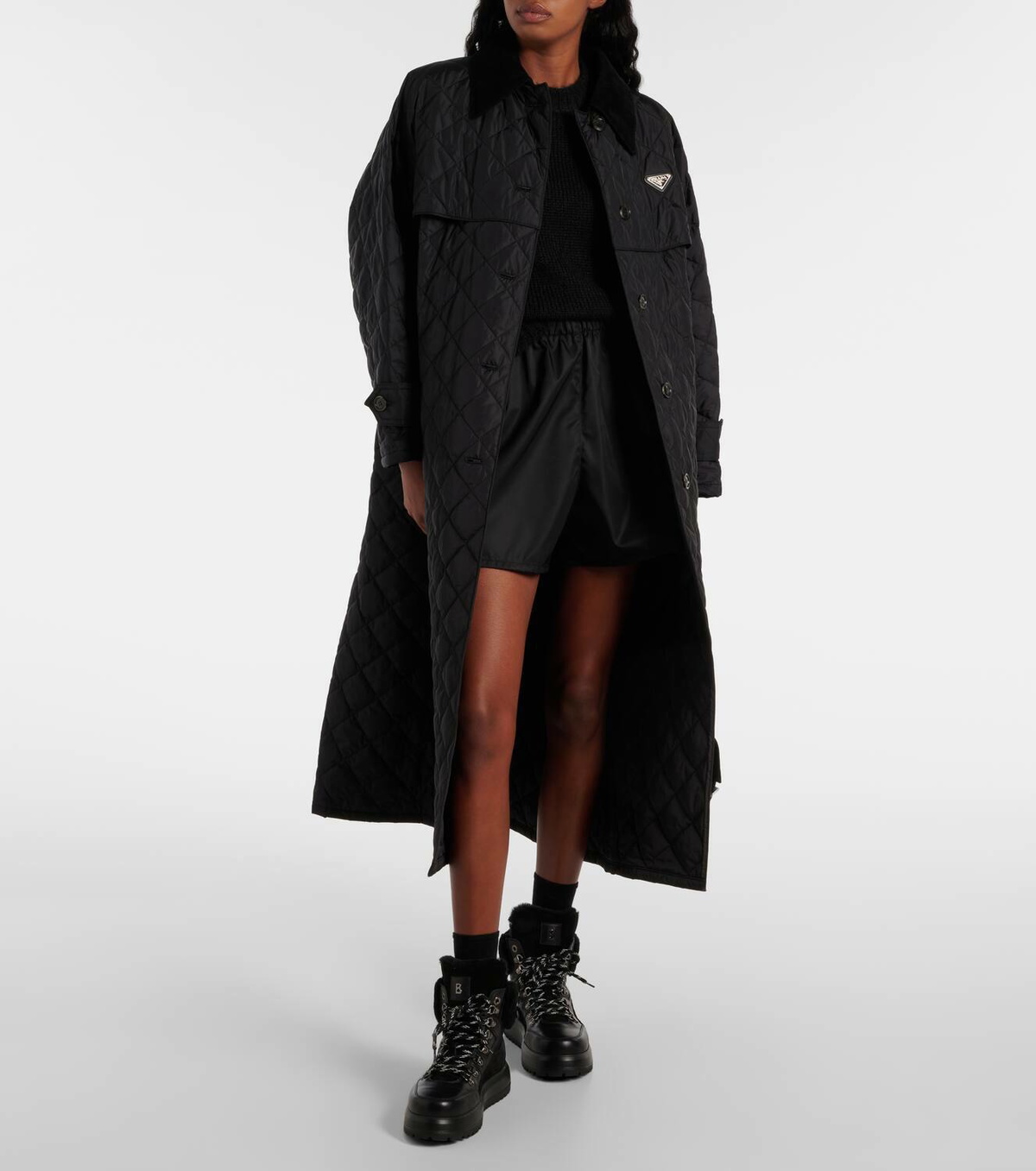 【Bogner】 Shearling-trimmedレザーブーツ Bogner Shearling-trimmed leather boots Bogner