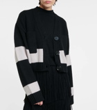Proenza Schouler Sofia wool and cashmere cropped cardigan