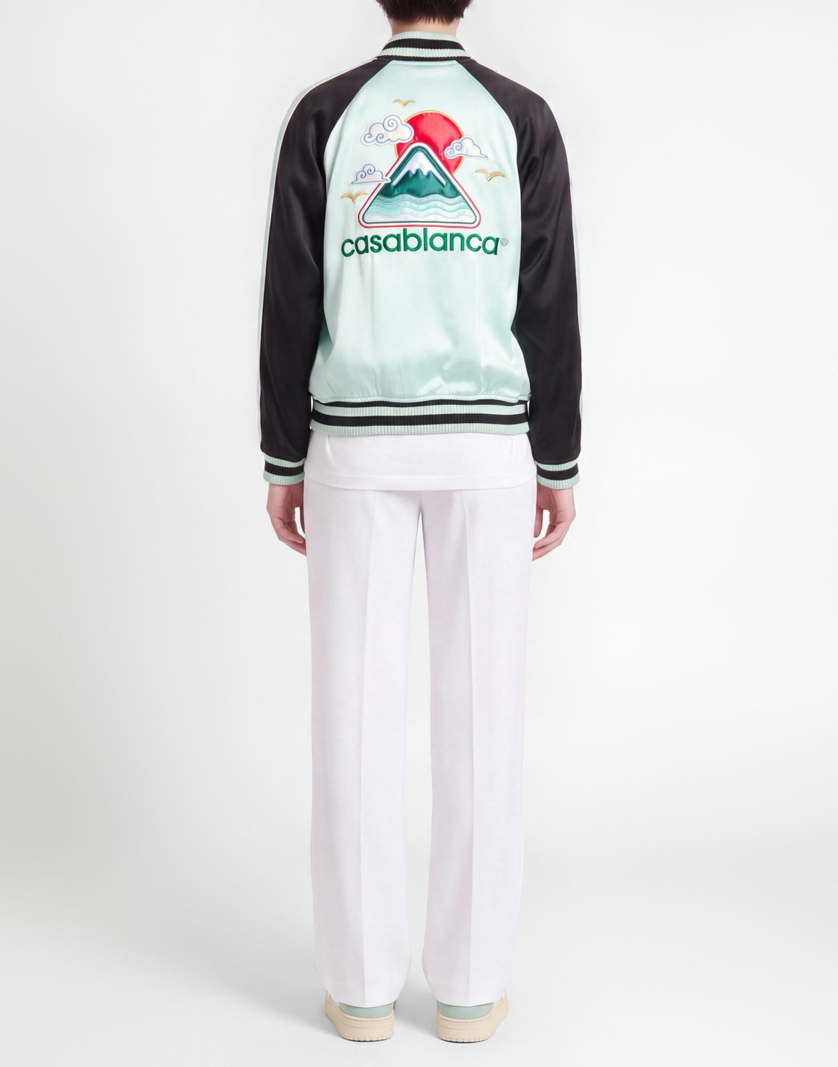Casablanca Womens Jacket Light in Green