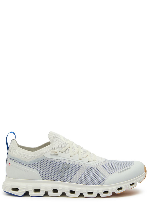 Photo: ON Cloud 6 Versa Jacquard Mesh-knit Sneakers Indigo