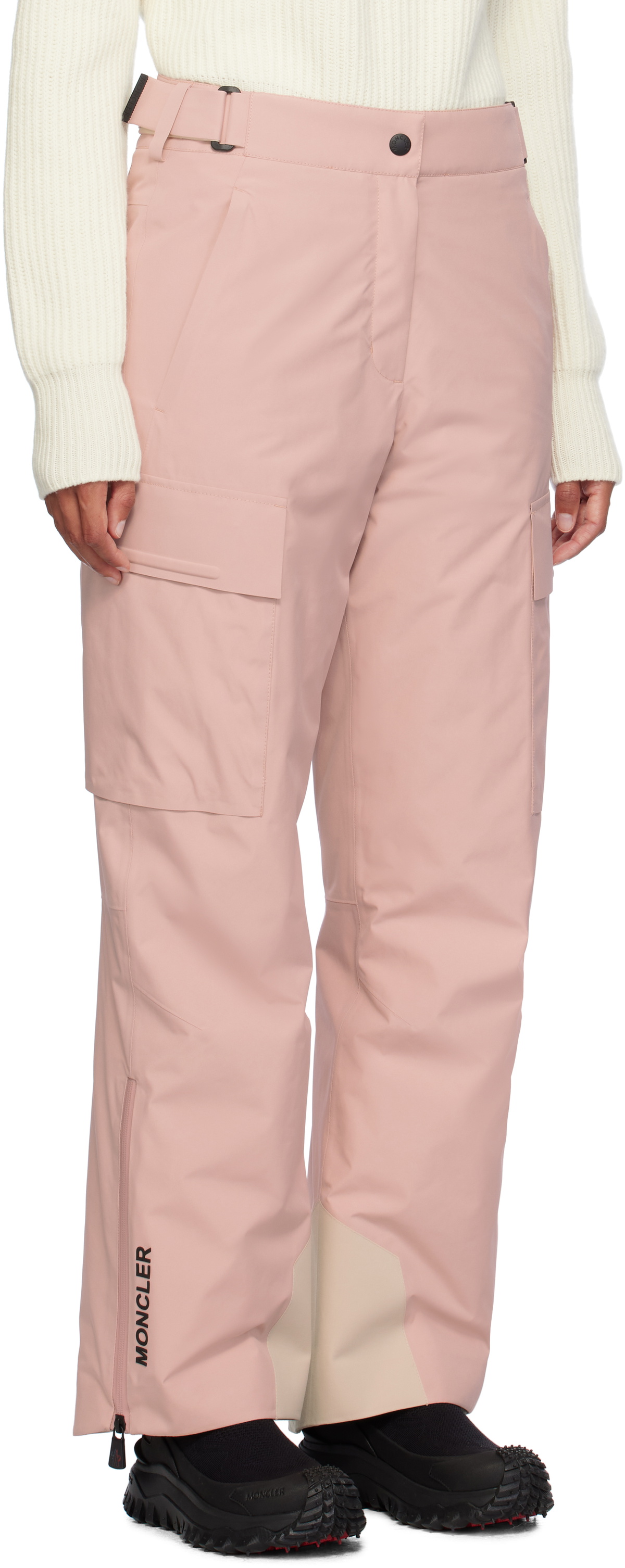 Moncler Grenoble Pink CP Ski Pants
