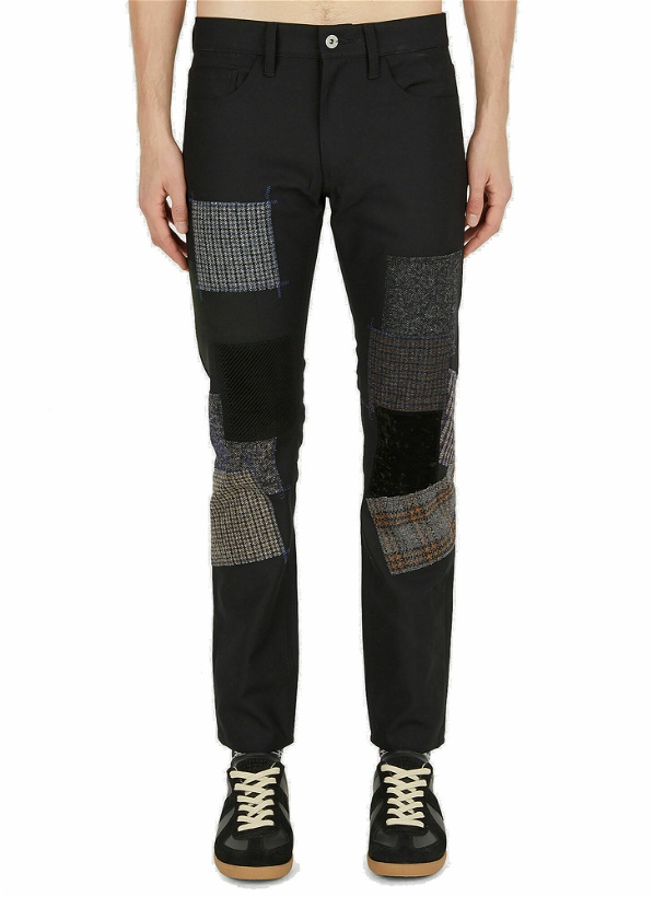 Photo: Patchwork Pants in Black