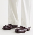 Officine Creative - Vine Leather Penny Loafers - Burgundy