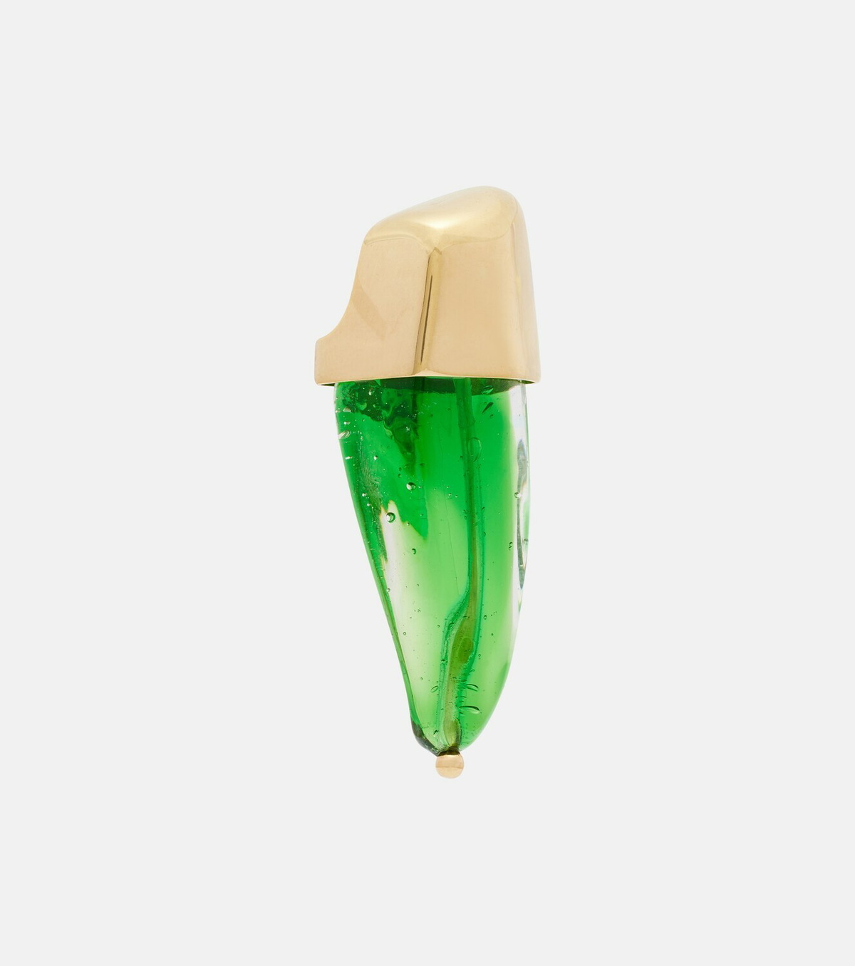 Bottega Veneta Prisma glass earrings