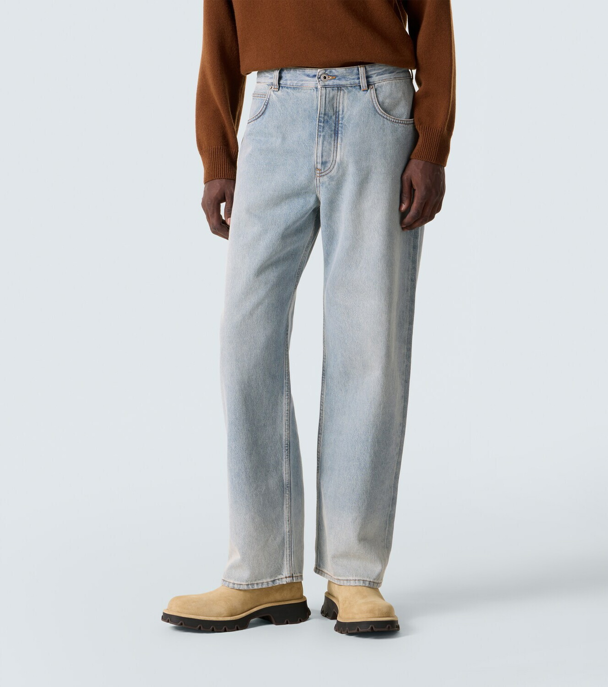 Loewe Mid-rise straight jeans