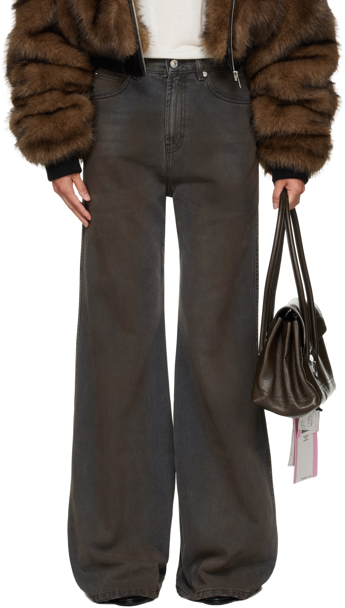 LU'U DAN Gray Phat XL Jeans