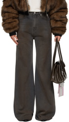 LU'U DAN Gray Phat XL Jeans