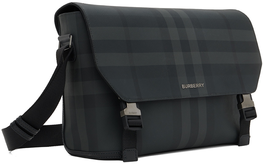 Burberry Black Large Wright Bag Burberry