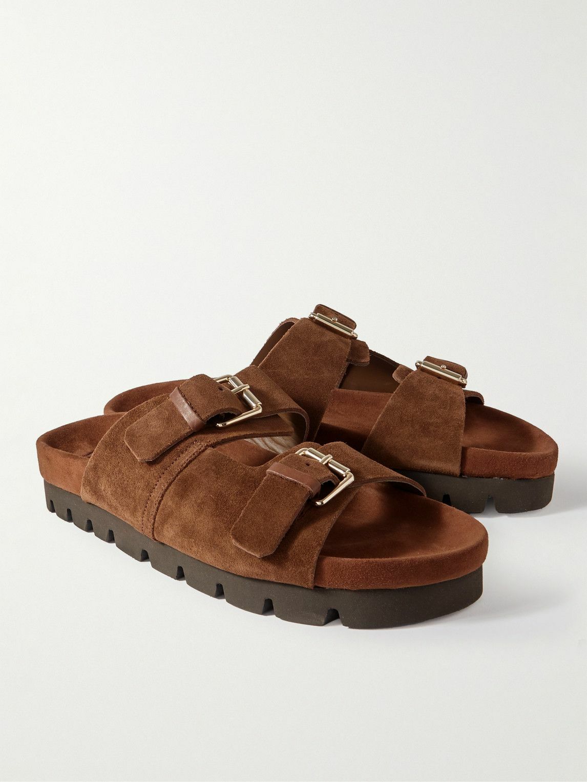 grenson flora slide sandals
