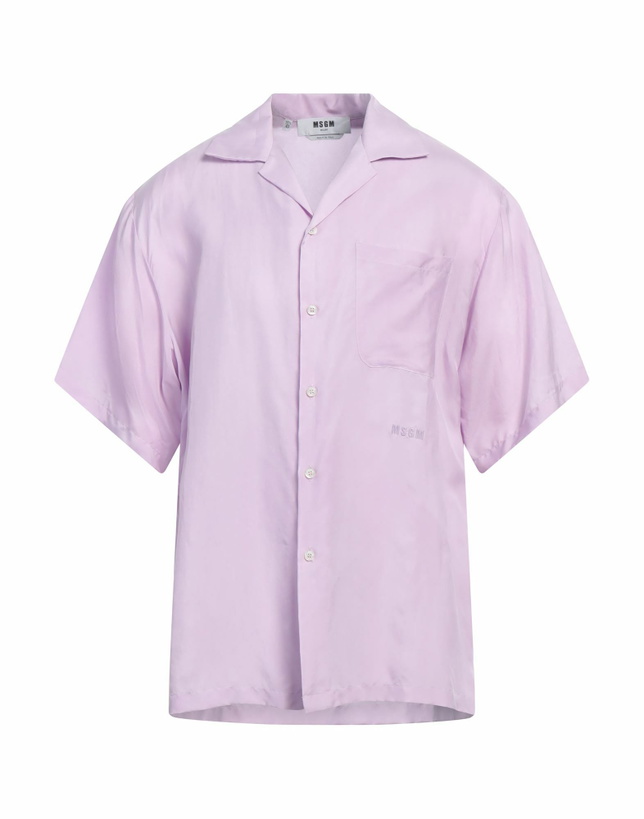 Photo: Msgm Mens Shirt Lilac