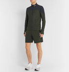 Under Armour - Qualifier HeatGear Half-Zip Running Top - Green