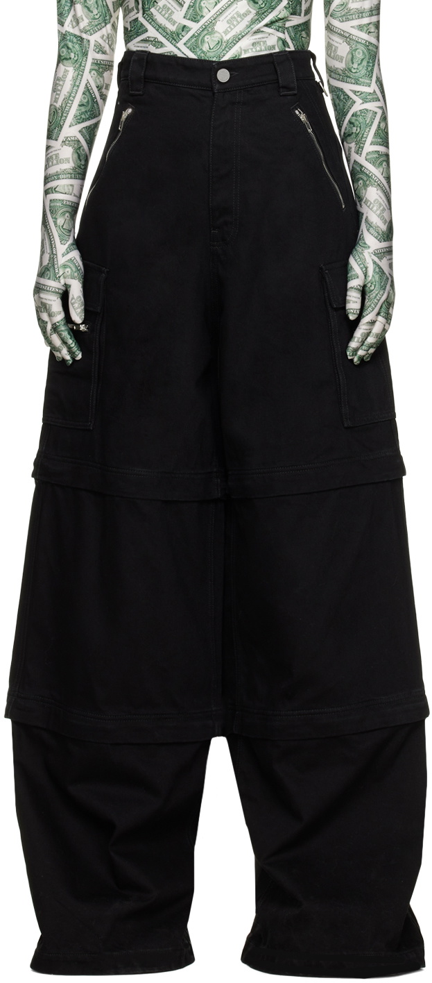 VETEMENTS Black Transformer Jeans Vetements