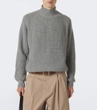 Allude Wool and cashmere turtleneck sweater