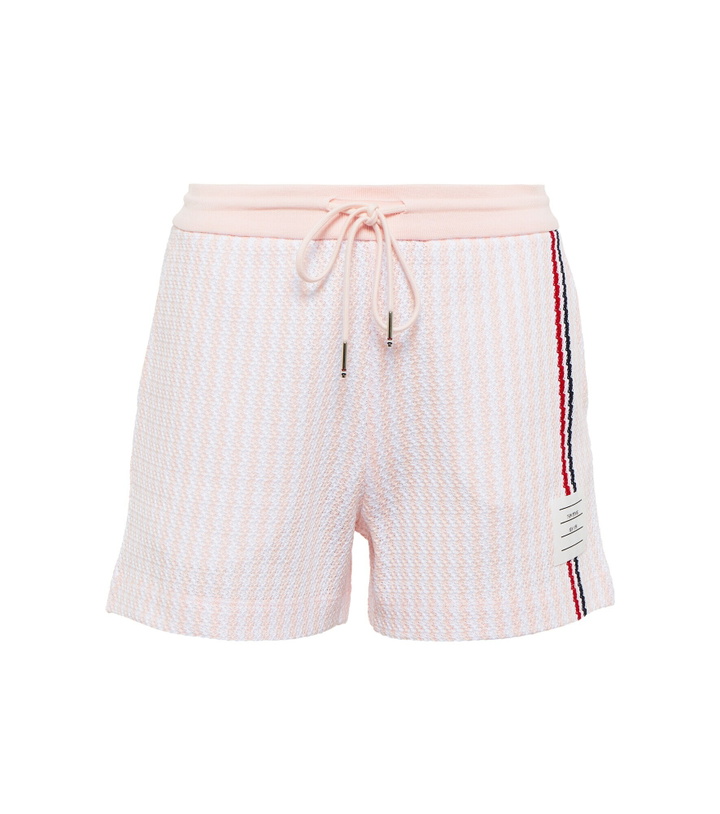 Photo: Thom Browne - Striped cotton shorts