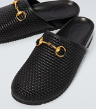 Gucci Horsebit leather slippers