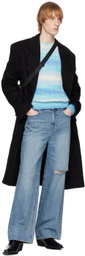 System Blue Gradient Sweater