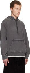 WOOYOUNGMI Gray Back Logo Hoodie