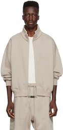 Fear of God ESSENTIALS Gray Full Zip Jacket