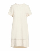 Peserico Womens Mini dress in Beige