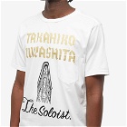 TAKAHIROMIYASHITA TheSoloist. Men's Logo Pocket T-Shirt in White