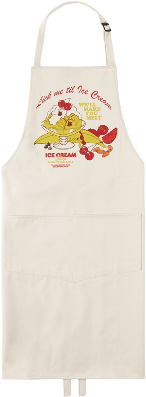 Photo: Carne Bollente Off-White 'Thinking About You' Apron