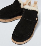 Amiri - Malibu shearling-lined ankle boots