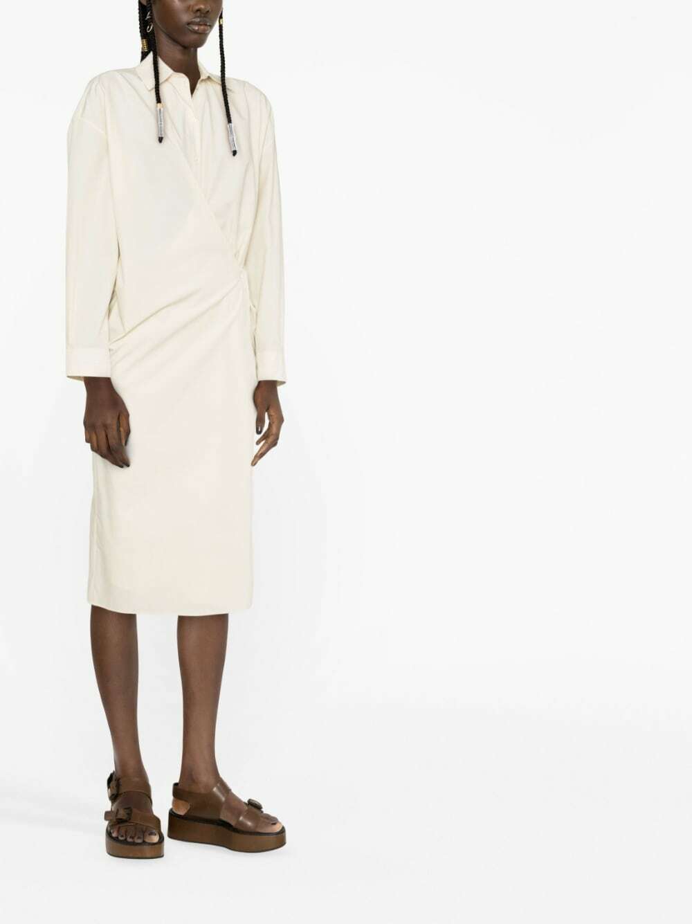lemaire tie dress
