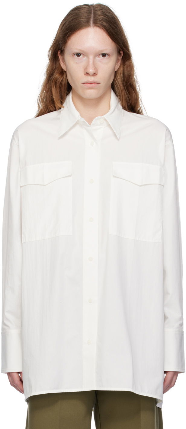 CAMILLA AND MARC White Vesta Shirt