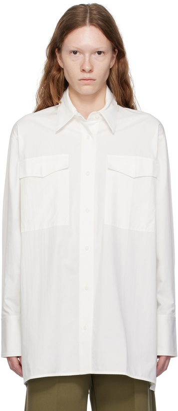 Photo: CAMILLA AND MARC White Vesta Shirt