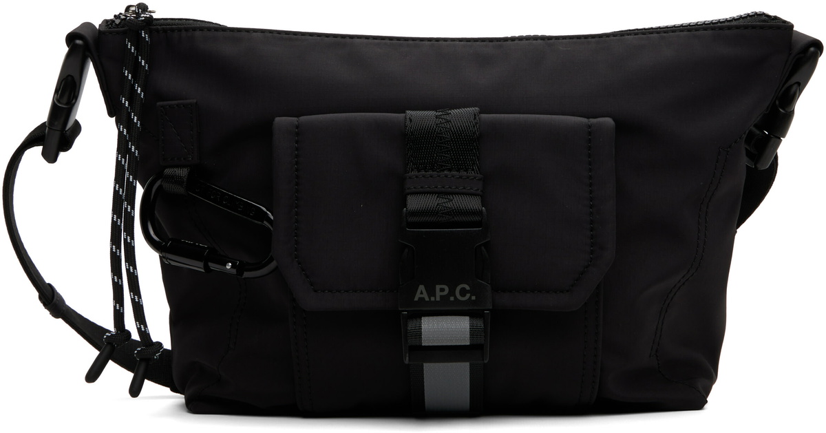 A.P.C. Black Trek Satchel