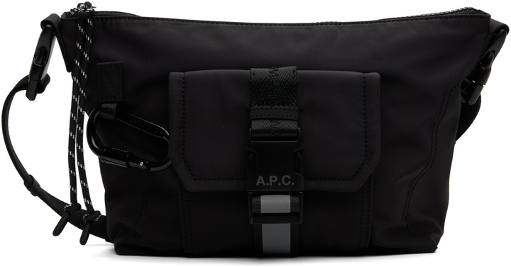 Photo: A.P.C. Black Trek Satchel