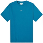 Drole de Monsieur Men's Drôle de Monsieur Centre Logo T-Shirt in Blue Duck