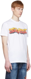 Dsquared2 White Cotton T-Shirt