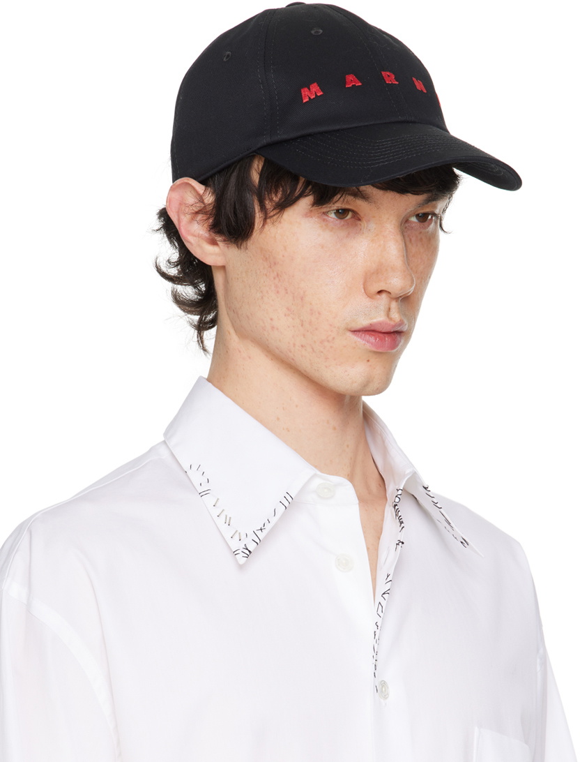 Marni Black Logo Cap Marni