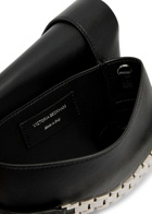 Victoria Beckham Chain Mini Leather Pouch - Black - One Size