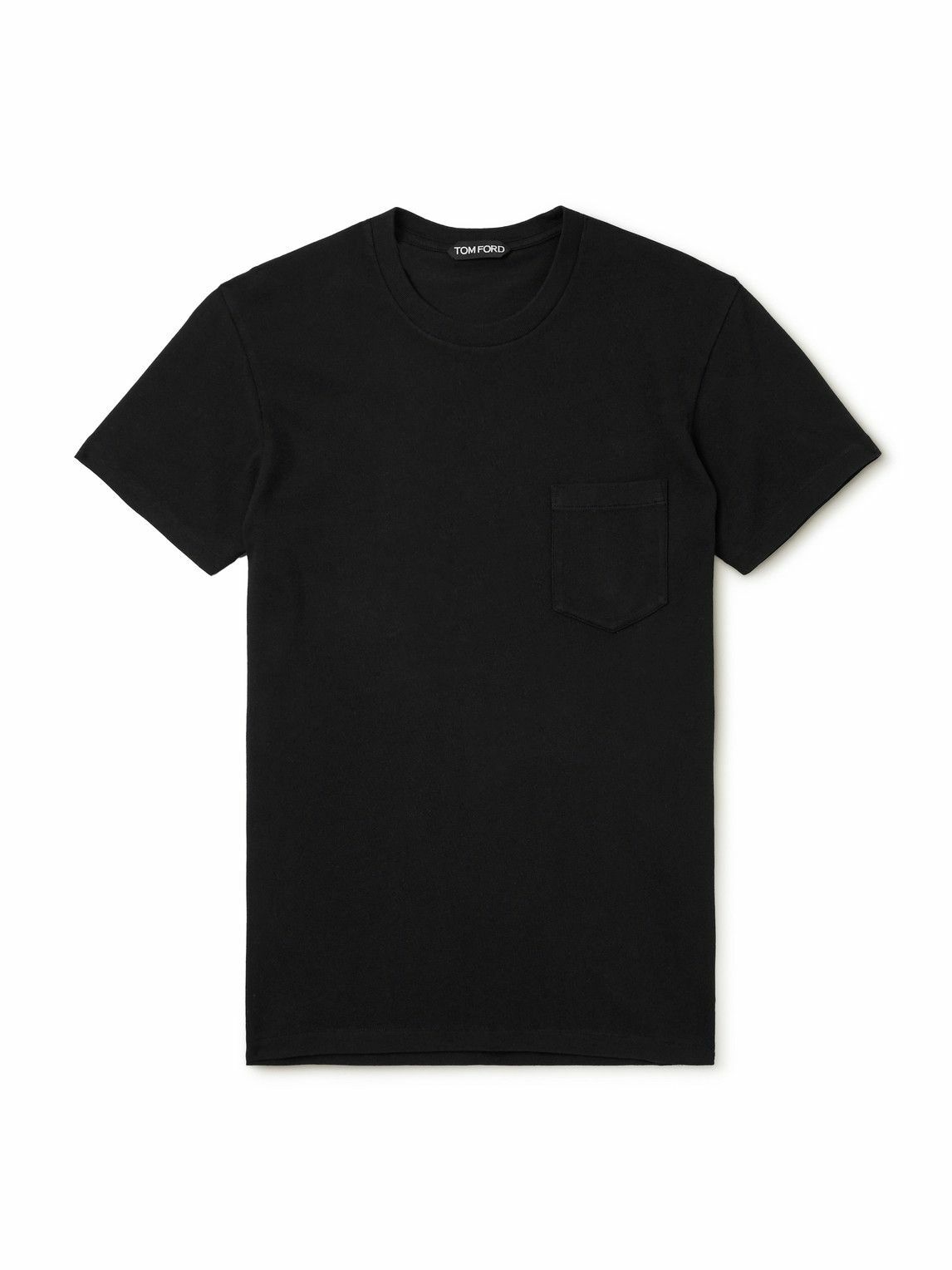 TOM FORD - Mélange Cotton Blend T-shirt TOM FORD