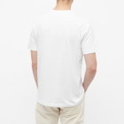 Comme des Garçons Play Men's Oversized Heart T-Shirt in White