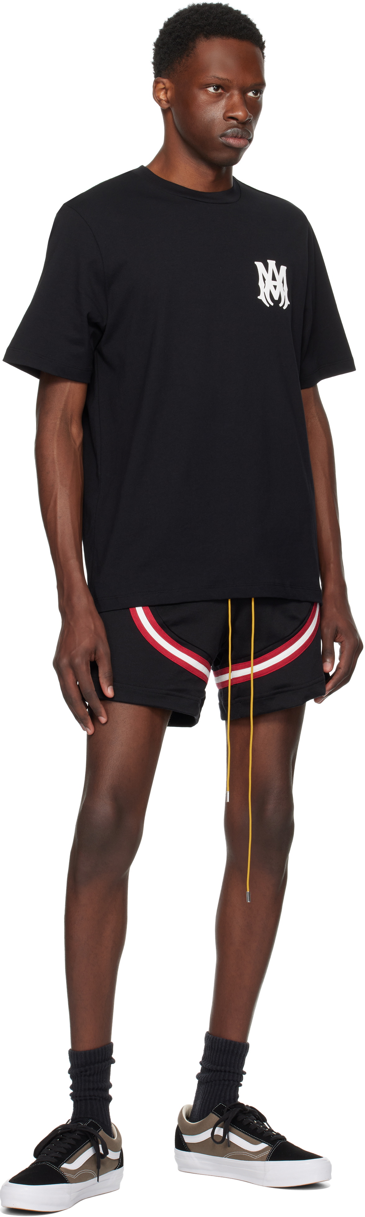 AMIRI Black MA Core Logo T-shirt Amiri