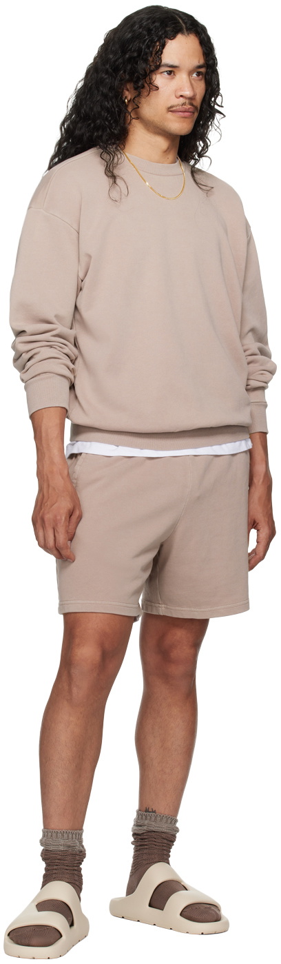 SKIMS Taupe Terry Classic Crewneck Sweatshirt