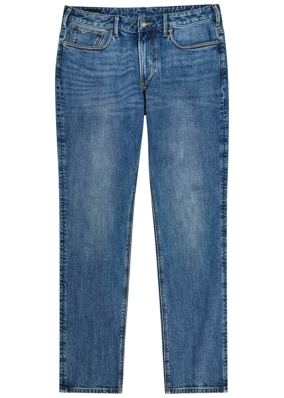 Emporio Armani J06 Slim-leg Jeans Mid Blu