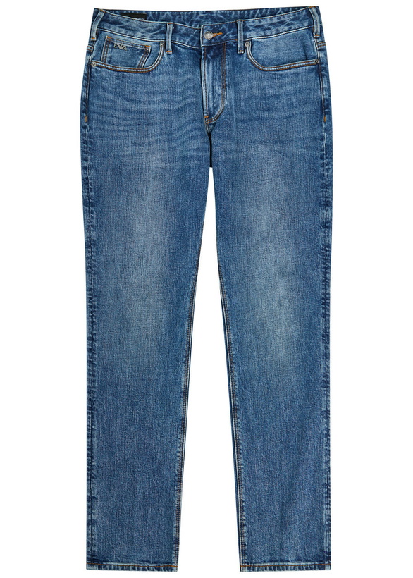 Photo: Emporio Armani J06 Slim-leg Jeans Mid Blu